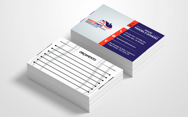 Cartão de Visita - Monte Santo