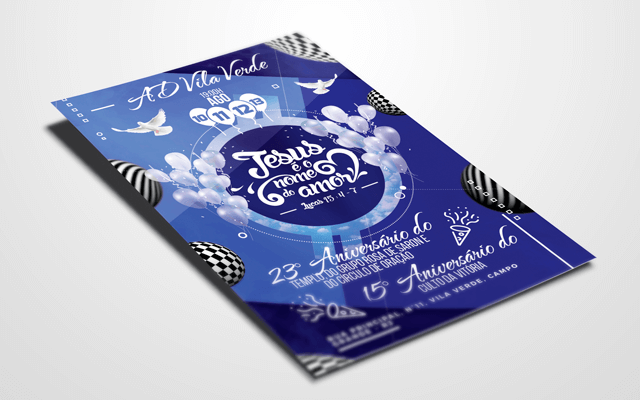 Flyer - Igreja Ad Vila Verde